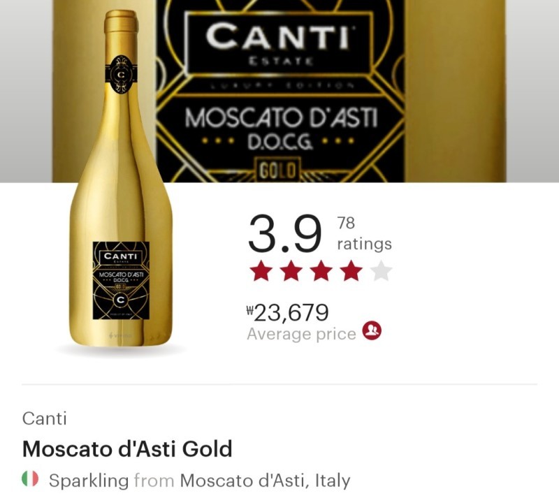 2015 Canti Estate Moscato d'Asti - CellarTracker