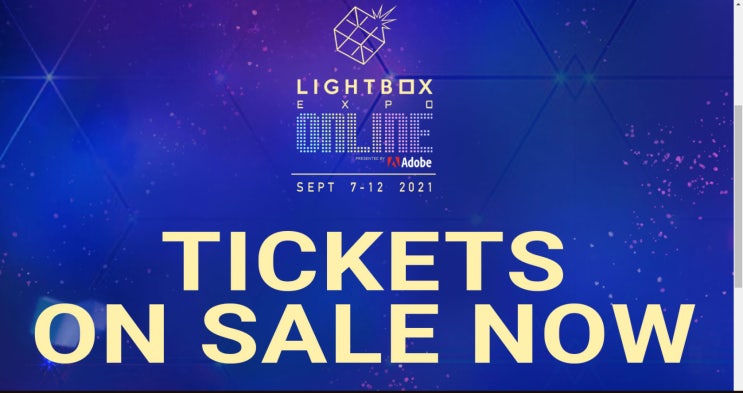 Lightbox Expo 2021 온라인 개최되었습니다-등록방법과 디지털 구디 다운로드 방법