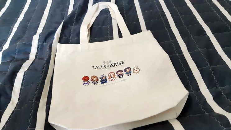 테일즈오브어라이즈 예약한 에코백이 도착하였다. ft 사은품으로 게임받음 테일즈오브어라이즈 예약한 에코백이 도착하였다. ft 사은품으로 게임받음