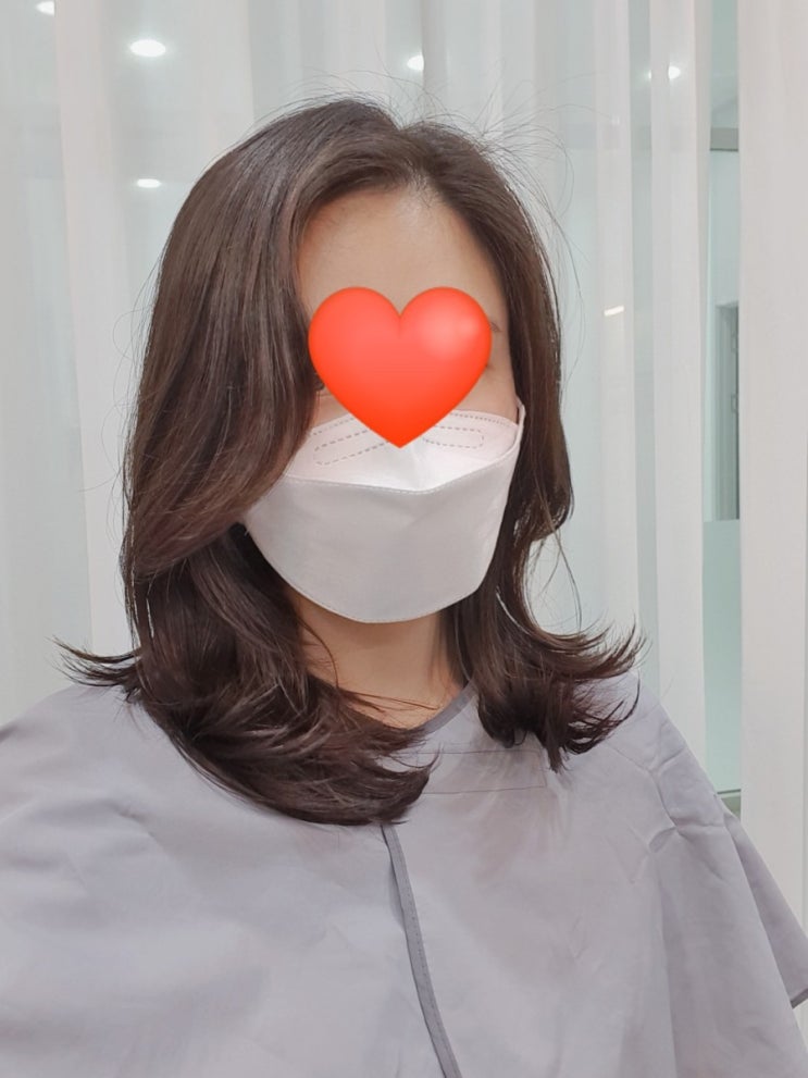  엔살롱 강서구미용실 가양역미용실 미디엄 C컬펌 빌드펌 짱이뻐