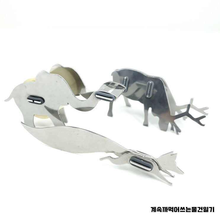  주세피노 데스크헬퍼스 코끼리 엘리 테이프디스펜서 / 사슴 앤틀러 핸드폰거치대 / 여우 미호 편지칼