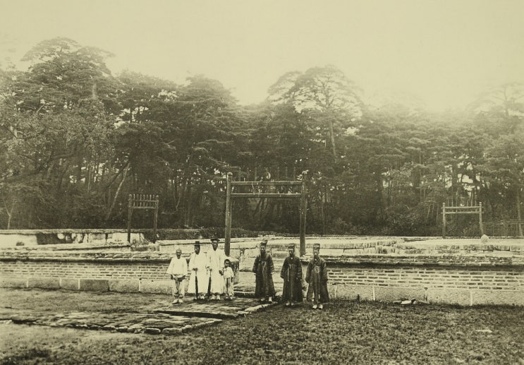  1910년 전후 사직단 사진과 실록에 나오는 사직단 이야기