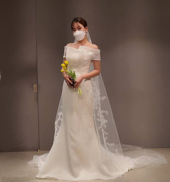 오간자 실크로 청순미 뿜뿜, 로브드k 본식 가봉(오간자실크의 모든 것)