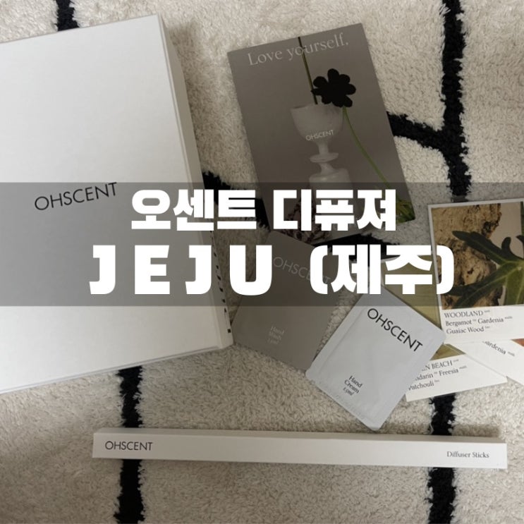  집을 언제나 호텔처럼! 디퓨져 하나로 분위기 체인지! / 오센트 디퓨져 JEJU 제주 내돈 내산 리뷰
