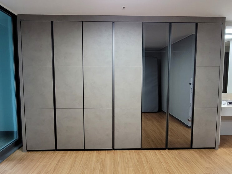  대구 남구 앞산비스타동원 한샘붙박이장 설치사진 공개 