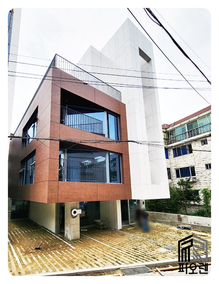  양재동 신축사옥임대 - 초역세권, 지하1층~5층, 주차 6대,  바닥난방, 전층 에어컨설치.