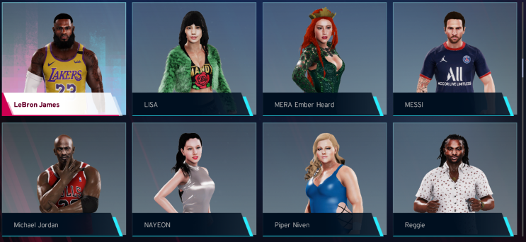  wwe 2k20 caw