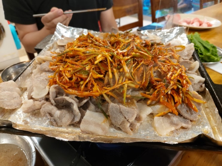  청주 봉용불고기 파불고기로  유명한 우암동 가볼만한곳 맛집 넘버1.