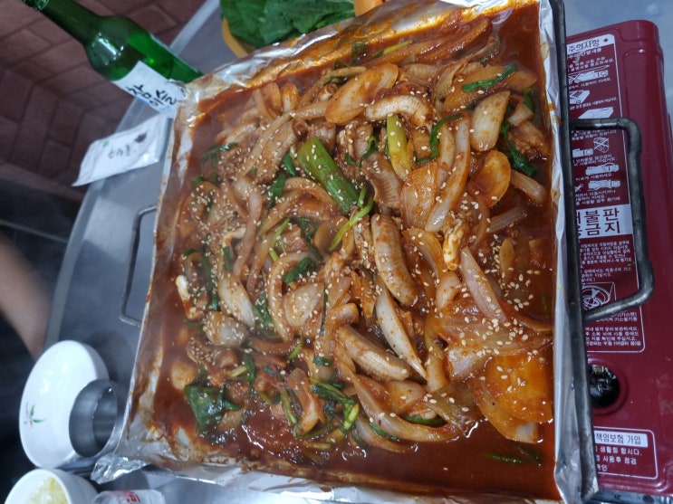  울산 공업탑 맛집_울산 산 곰장어 (울산 참숯불 곰장어)