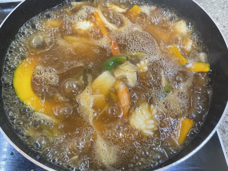  해물 누룽지탕 밀키트 , 밀키트 추천제품 !진짜 맛있어요!