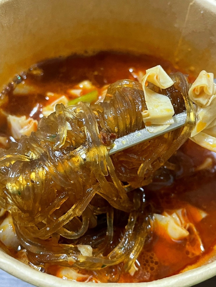  마라말고 쏸라는 어때? 화이치쟈 쏸라펀 컵라면