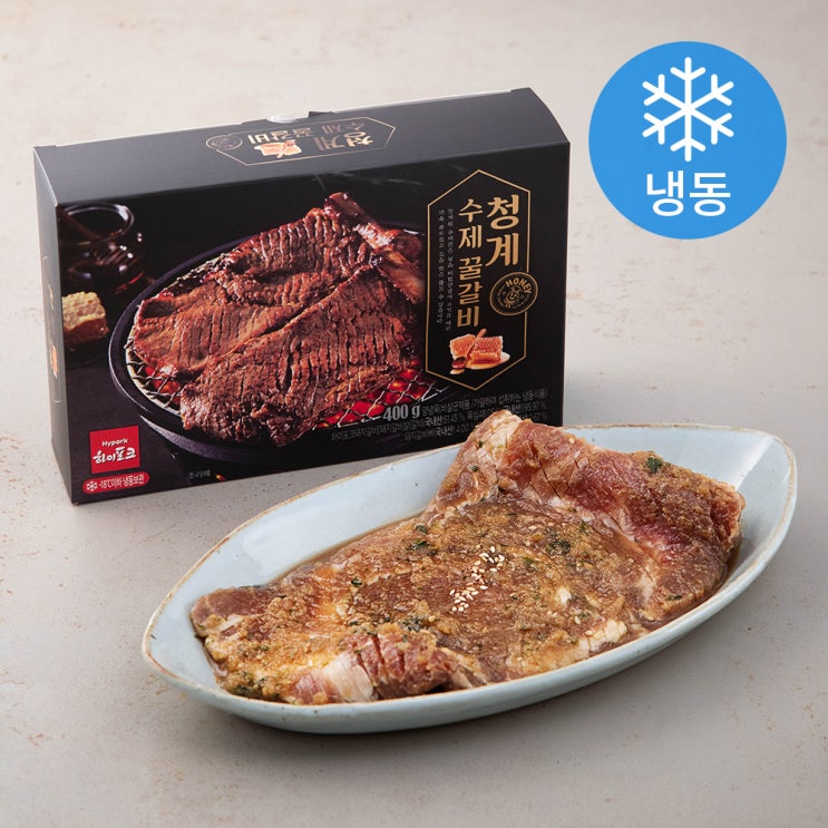 선택고민 해결 청계 수제 꿀갈비 (냉동), 400g, 1개 ···