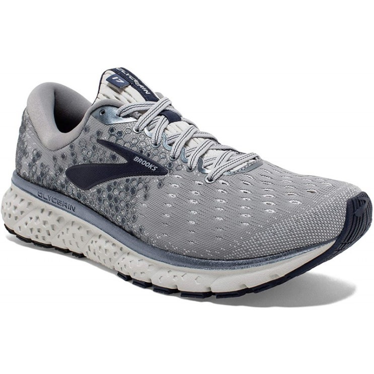 가성비갑 Brooks Mens Glycerin 17 런닝화-그레이 / 네이비 / 화이트-D-8.0 좋아요 가성비갑 Brooks Mens Glycerin 17 런닝화-그레이 / 네이비 / 화이트-D-8.0 좋아요