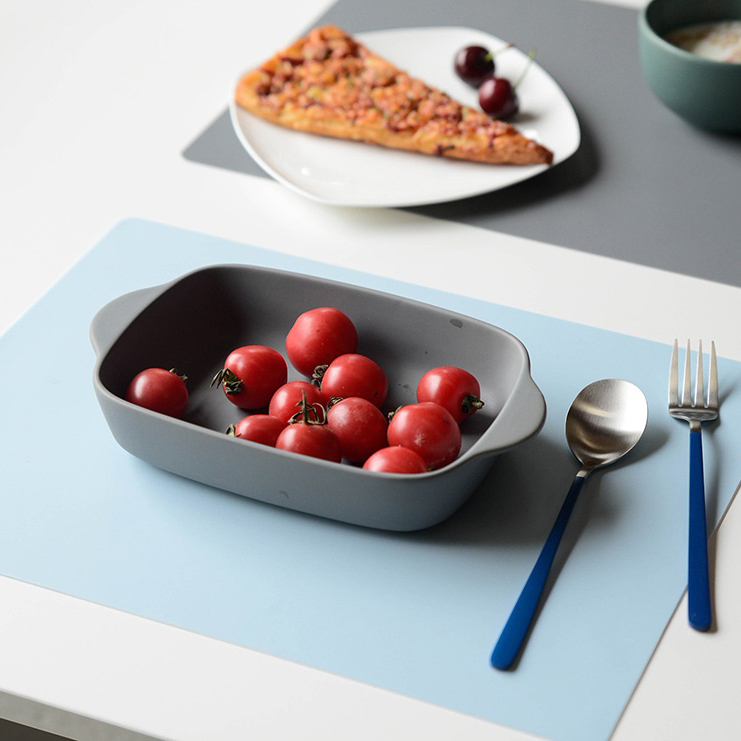 가성비갑 이지솜 프리미엄 사각 실리콘 테이블매트, 스카이블루, 40 x 30 cm 좋아요 가성비갑 이지솜 프리미엄 사각 실리콘 테이블매트, 스카이블루, 40 x 30 cm 좋아요