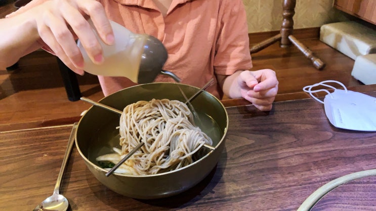  봉피양 신월점 : 평양냉면 먹는법