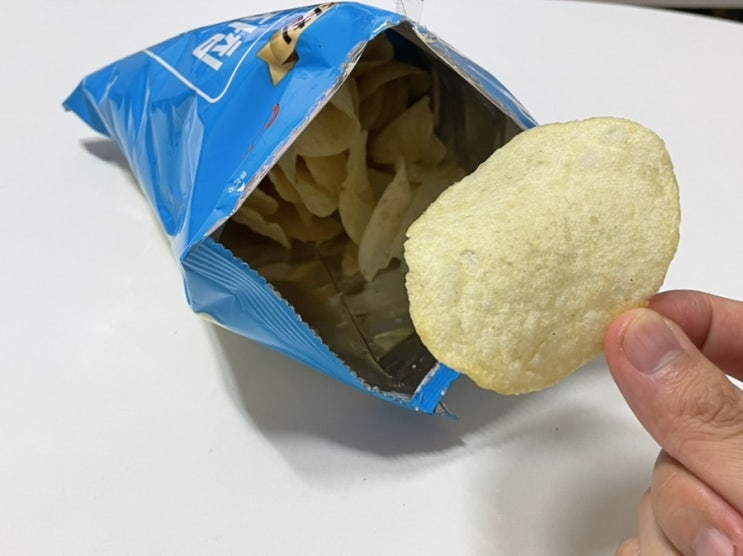  편의점 신상과자 두꺼비감자칩 먹어봤어요