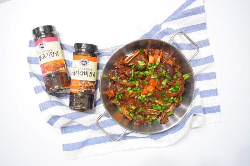 백설 고기양념장 추천, 황금비율 소갈비양념 맛있는 소갈비찜 만들기!