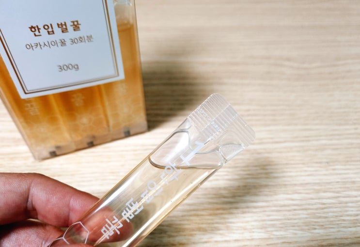  허니스틱 한입벌꿀로 간편하게