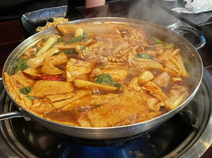  명동화떡 원조 마늘곱창떡볶이 먹어봤어요
