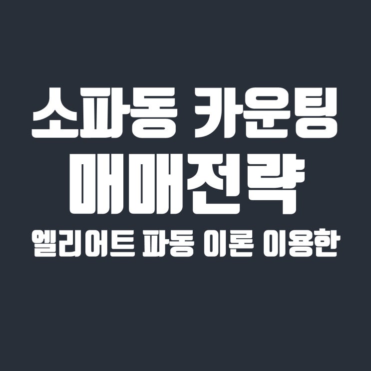  9월 11일 비트코인 소파동 카운팅에 따른 매매전략 (feat. 엘리어트 파동 이론)