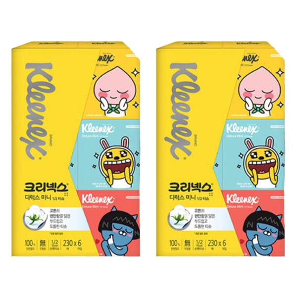 최근 많이 팔린 크리넥스 카카오프렌즈 디럭스 미니 천연펄프 미용티슈 2겹, 6개입 좋아요 최근 많이 팔린 크리넥스 카카오프렌즈 디럭스 미니 천연펄프 미용티슈 2겹, 6개입 좋아요