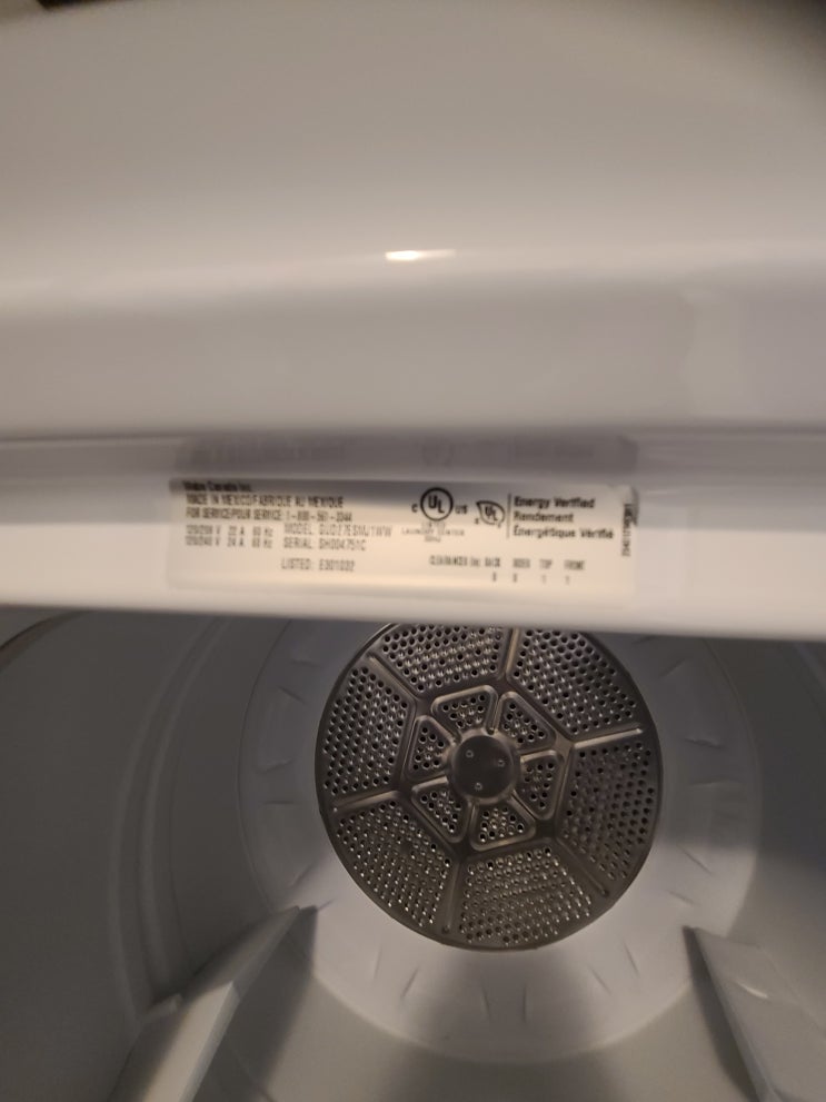  GE stacker washer 수리