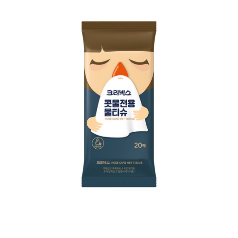 인기 급상승인 크리넥스 콧물전용 물티슈, 80팩, 20매 좋아요 인기 급상승인 크리넥스 콧물전용 물티슈, 80팩, 20매 좋아요