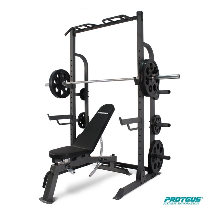 선호도 좋은 (빅이벤트) - 프로테우스 하프랙 MC-200 + 중량바 2200mm + 벤치 MS-700 + 고무원판 105KG 홈짐 세트 추천해요 선호도 좋은 (빅이벤트) - 프로테우스 하프랙 MC-200 + 중량바 2200mm + 벤치 MS-700 + 고무원판 105KG 홈짐 세트 추천해요