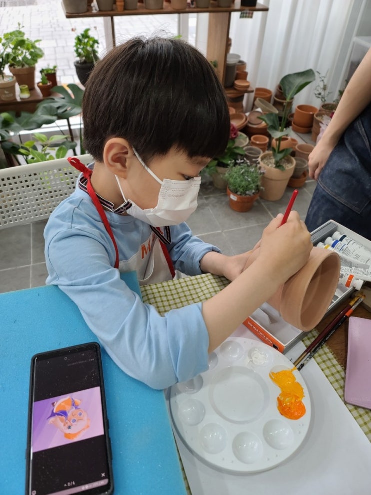  부산 수영 그린온더브라운green on the brown 토분만들기체험