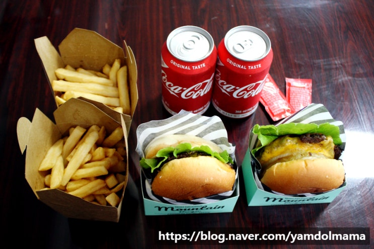  동탄수제버거 마운틴 버거 메뉴, 가격 후기