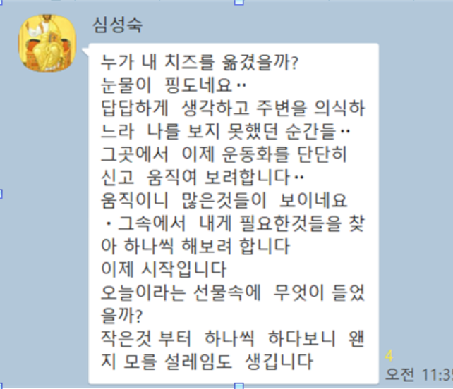 누가 내 치즈를 옮겼을까 나눔 누가 내 치즈를 옮겼을까 나눔