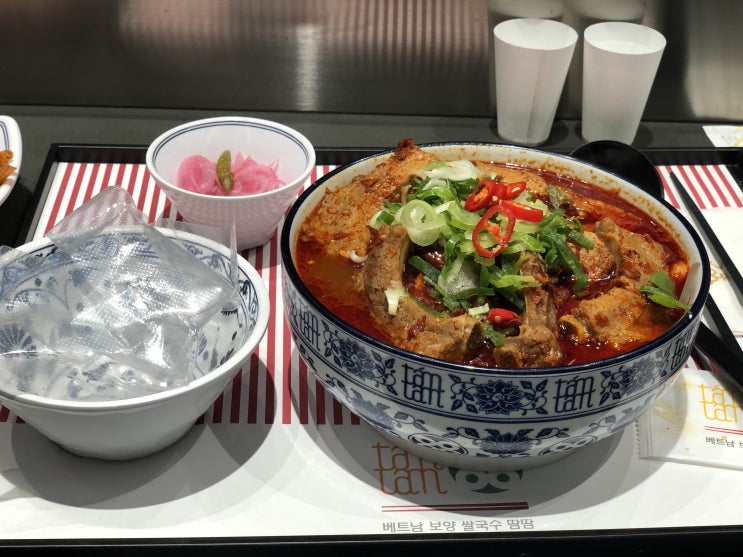  동탄롯데백화점 맛집 땀땀 내돈내산 후기(서이추환영)