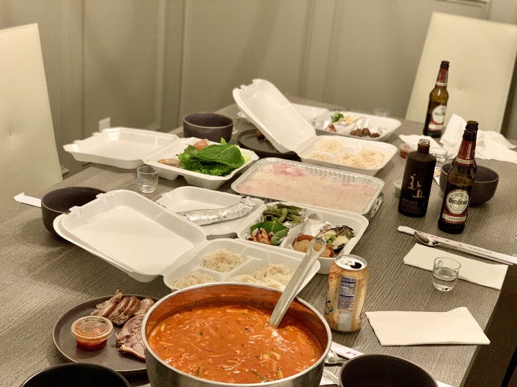  690일째:핫한 몽고메리 한식당 메뉴