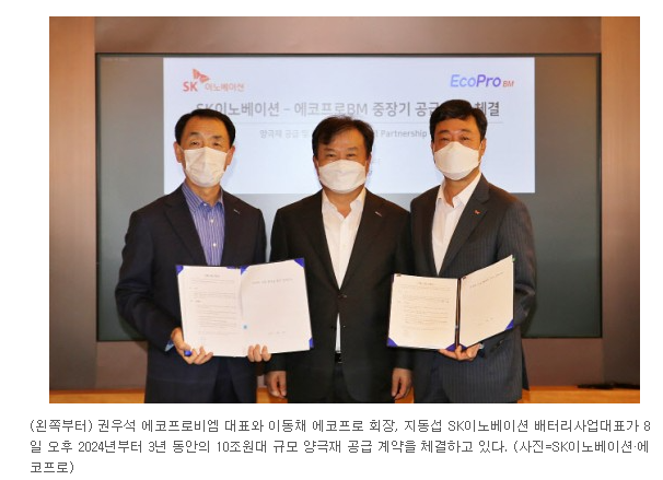 에코프로! 2차전지 소재 선도그룹으로 도약! 자회사 에코프로비엠 10조원 판매계약 잭팟! (향기가 짙은 회사 20-3) 에코프로! 2차전지 소재 선도그룹으로 도약! 자회사 에코프로비엠 10조원 판매계약 잭팟! (향기가 짙은 회사 20-3)