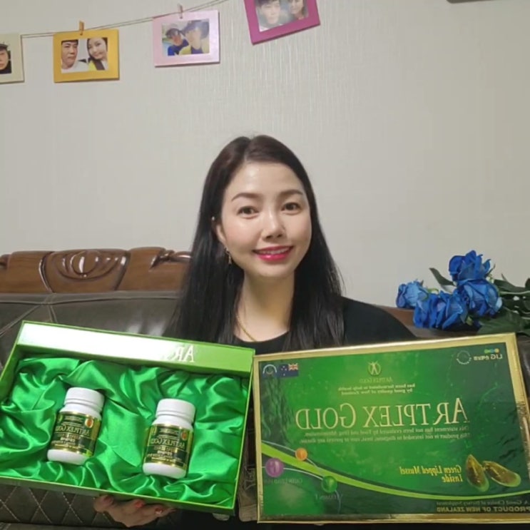  무릎건강 부종관리엔 초록입홍합 관절기능성식품