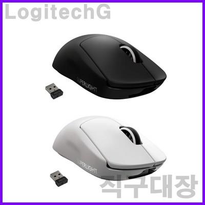 로지텍G PRO X 게이밍 마우스 블랙 화이트 지슈라 좋아요!