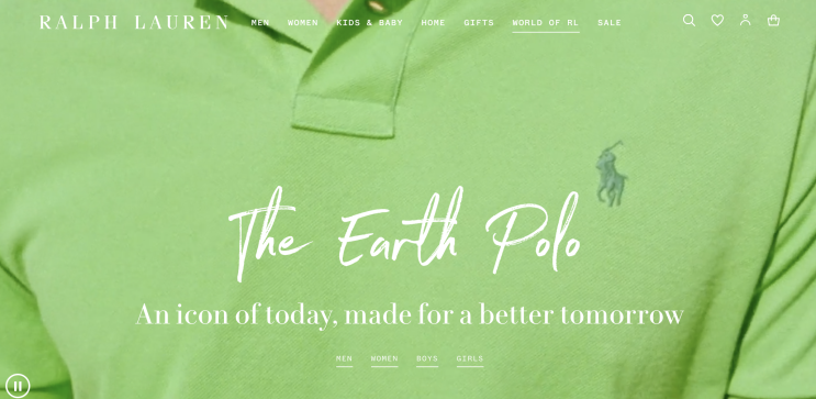 어스 폴로: 지속가능한 패션에 대하여 (Earth Polo: Sustainable Clothing)