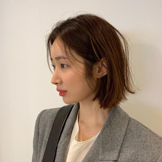 2021 여자 단발 스타일 테슬컷 모음 (나도 해봤음) : 네이버 블로그
