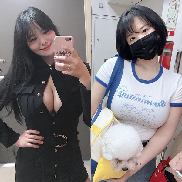 162cm 60kg 어깨넓고 가슴이 크다는 상체비만녀