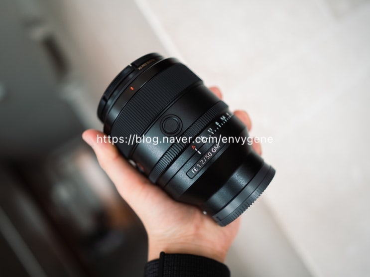  소니 50mm 1.2 렌즈 SEL50F12GM