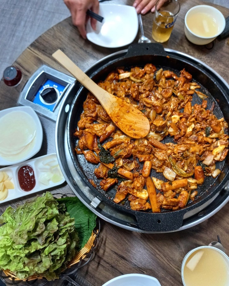 일산 닭갈비 맛집 막국수도 훌륭한 소양강닭갈비