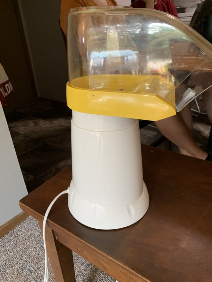 팝콘 기계 Poplite Hot Air Popper 체험기 팝콘 기계 Poplite Hot Air Popper 체험기