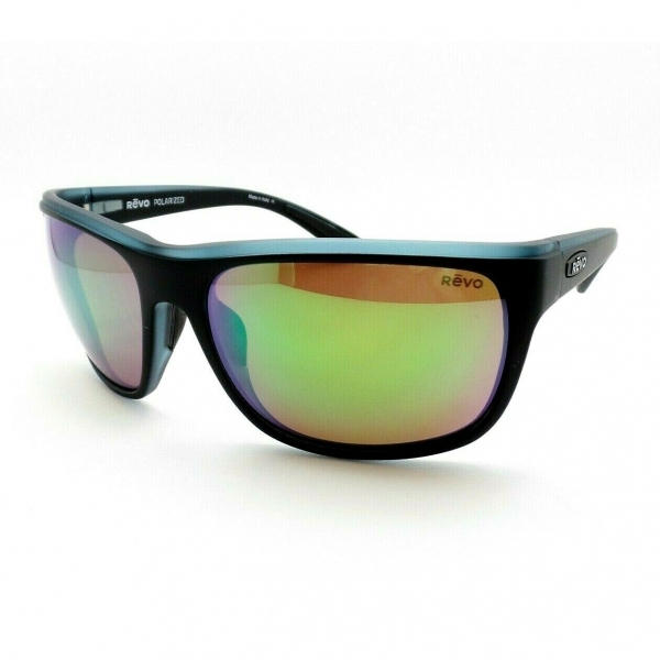 선호도 좋은 308545 / Revo Remus Matte Black Green Water Mirror Polarized New Sunglasses Authentic 좋아요 선호도 좋은 308545 / Revo Remus Matte Black Green Water Mirror Polarized New Sunglasses Authentic 좋아요