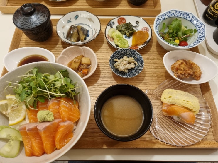 [평택] 평택역 일본 가정 식당 '낙락 가정' 가서 사케동 먹고 왔어요!