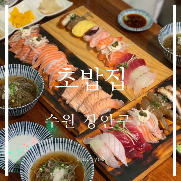  수원 장안구 조원동 초밥 맛집 | 초밥집 | 오동통 부드러운 초밥