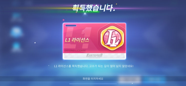 카트 라이센스 L1 성공 후기 및 꿀팁 카트 라이센스 L1 성공 후기 및 꿀팁