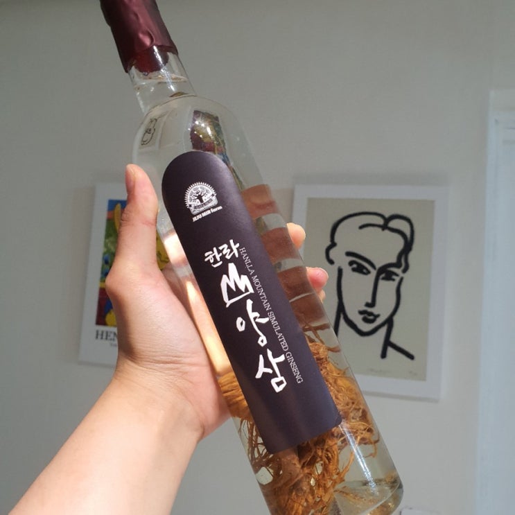  씨티파머 리얼체험단> 한라산 산양삼 담금주 - 100일의 정성을 담아 선물로 최고!