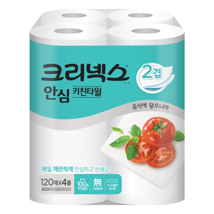 후기가 정말 좋은 크리넥스 안심 키친타월 120매, 4롤, 1개 추천합니다 후기가 정말 좋은 크리넥스 안심 키친타월 120매, 4롤, 1개 추천합니다