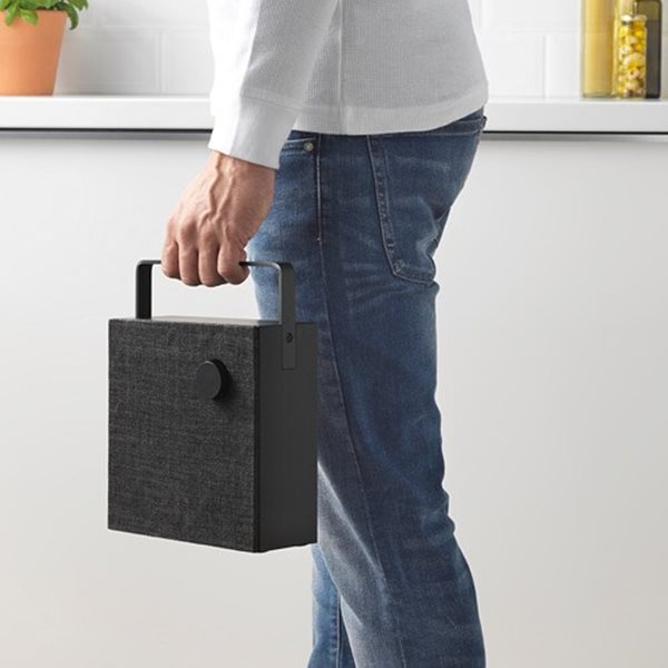 핵가성비 좋은 이케아 에네뷔 블루투스 스피커 20x20cm 캠핑 휴대용 스피커, 블랙 추천합니다 핵가성비 좋은 이케아 에네뷔 블루투스 스피커 20x20cm 캠핑 휴대용 스피커, 블랙 추천합니다