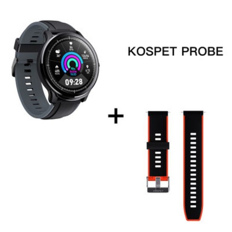 인기 많은 코스펫 프로브 KOSPOET PROBE IP68 방수 수영 사이클 런닝 워킹 축구 풋볼 스마트워치, 추가 스트랩 색상/레드 추천합니다 인기 많은 코스펫 프로브 KOSPOET PROBE IP68 방수 수영 사이클 런닝 워킹 축구 풋볼 스마트워치, 추가 스트랩 색상/레드 추천합니다